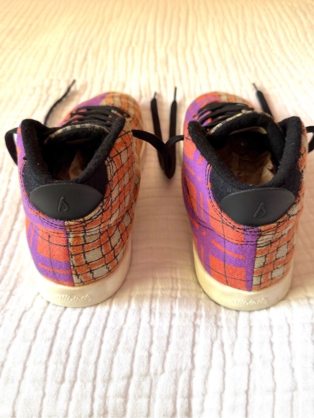 AllBirds Piper Mids in Tartan Plaid mens’s 9 - Picture 4 of 8